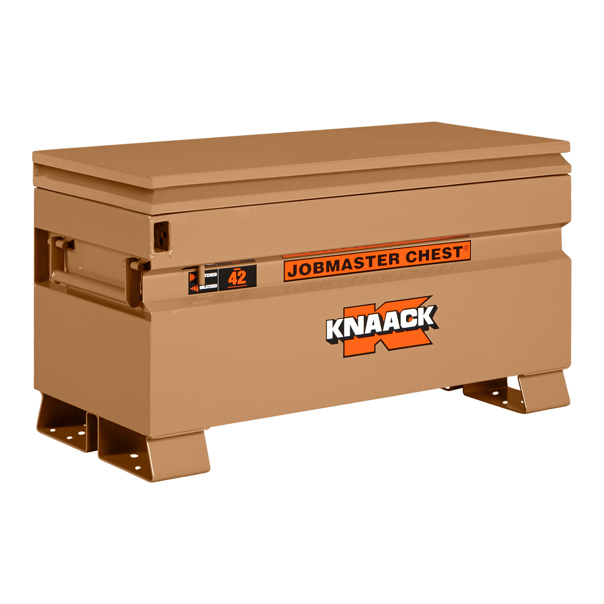 KNAACK Jobmaster Tool Box, 9 Cu. Ft., 42in.W x 19in.D x 23.375in.H, Tan, Model# 42-KL